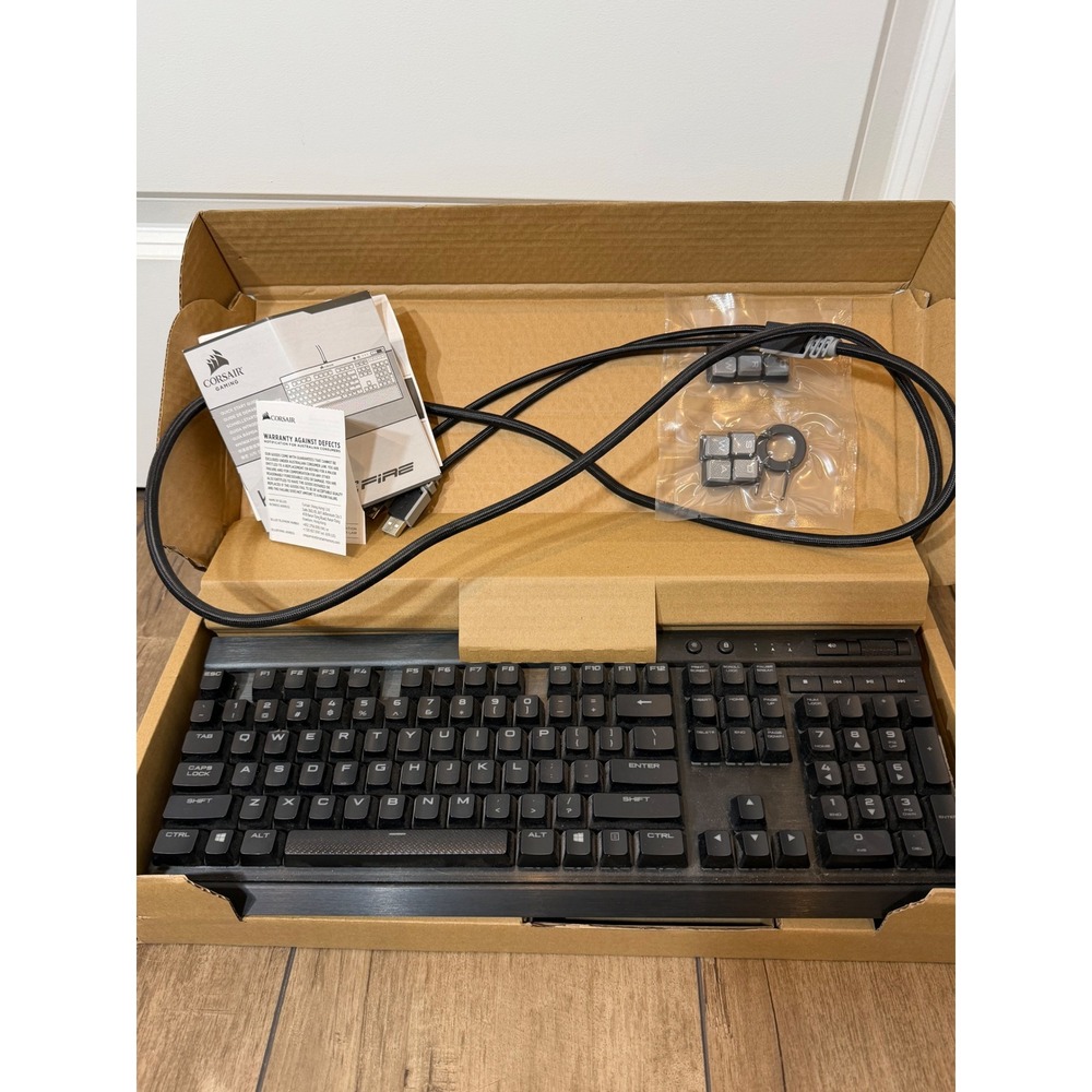 Corsair K70 RGB RAPIDFIRE Mechanical Gaming Keyboard MX Speed CH-9101014-NA